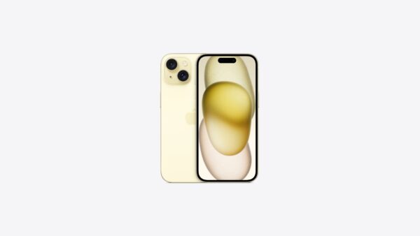iPhone 15, 6.1 inch, Yellow