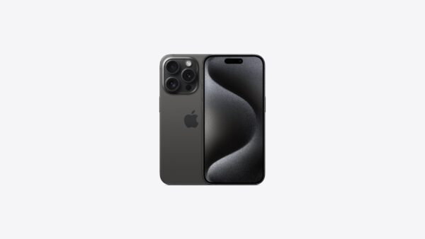 iPhone 15 Pro, Black Titanium